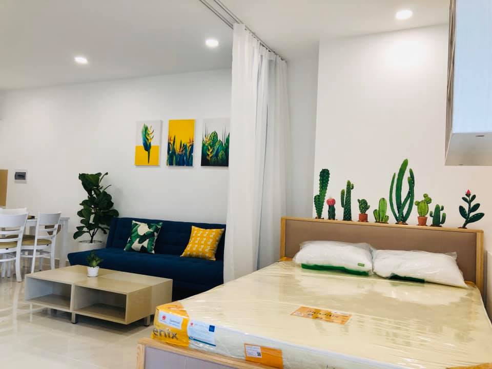 Cho thuê gấp officetell Sài Gòn Mia 42m2, 1PN Full nội thất giá tốt chỉ 13tr/tháng. LH:0906690441