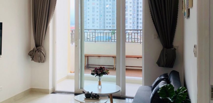 Cho thuê căn hộ Sài Gòn Mia Trung Sơn 50M2 1PN + Sân vườn 12M2 có đầy đủ nội thất LH 0902679027