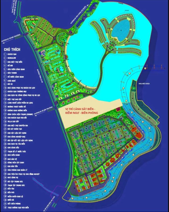 SƠ ĐỒ TỪNG PHÂN KHU SELAVIA